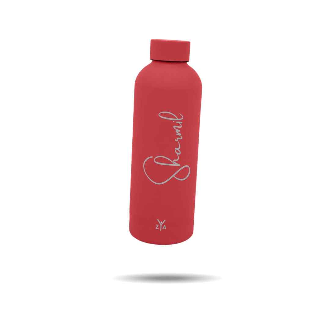 Rubber Coated Insulated Water Bottle 500ml