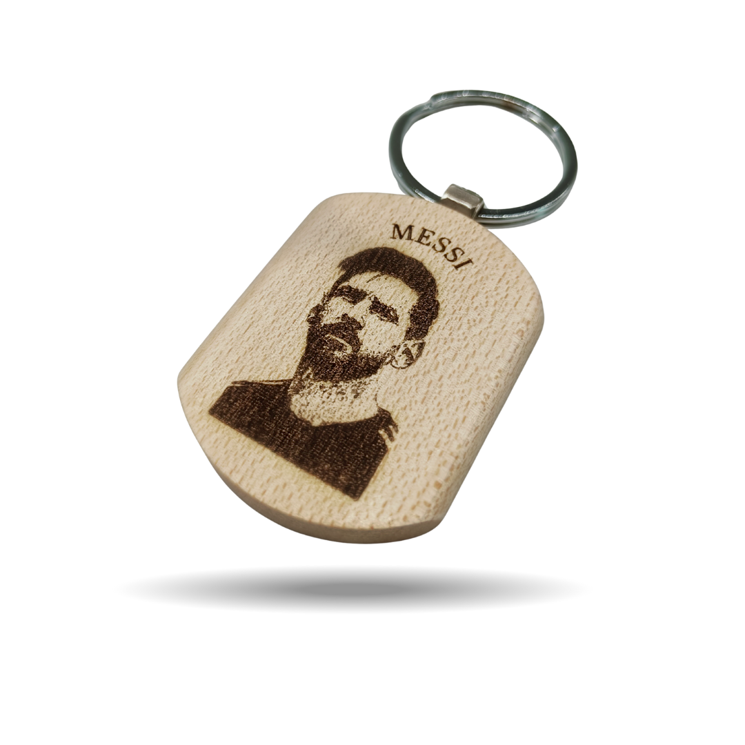 Wooden Keychain Engraving (Standard)