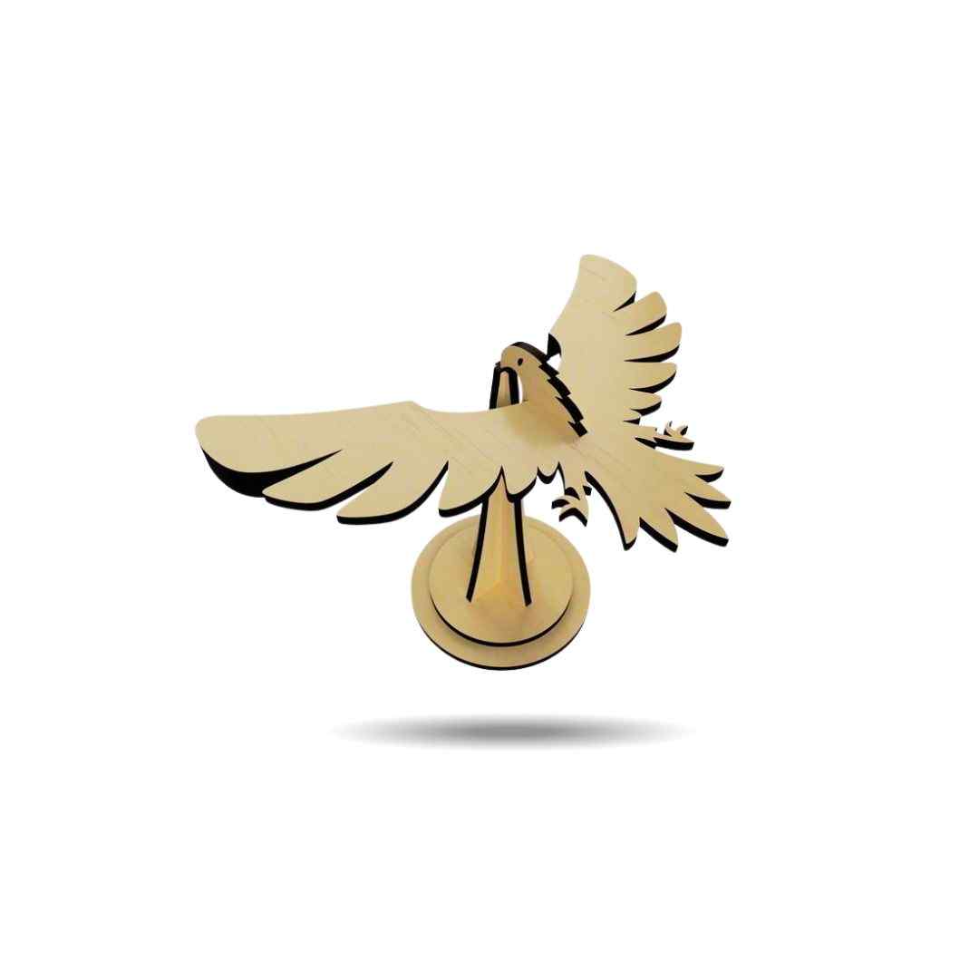 Wooden Balancing Eagle